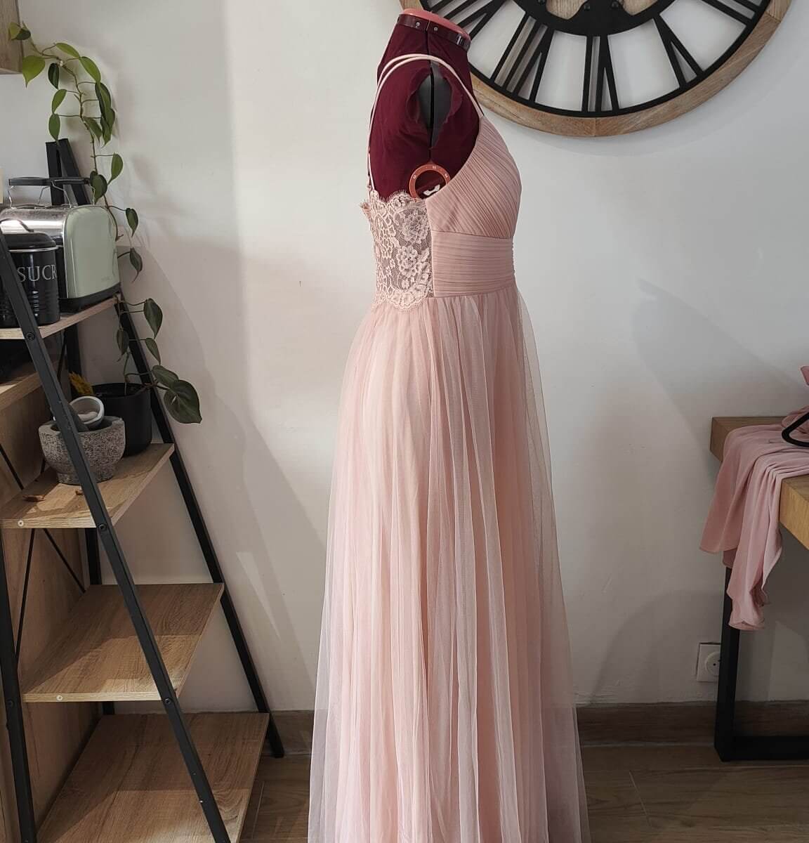 Robe de soirée pastel
