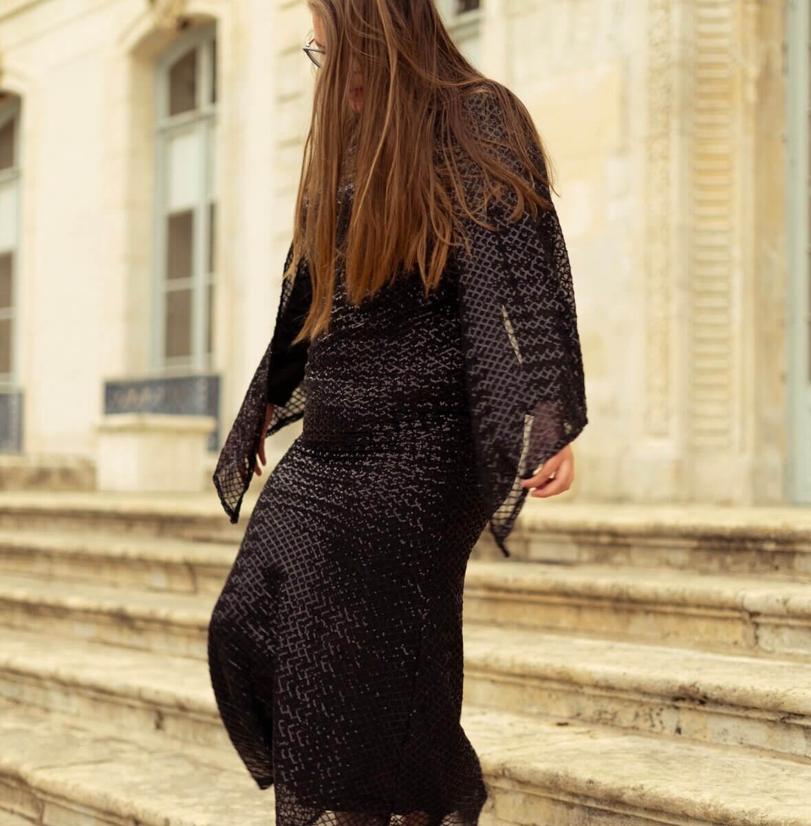 Robe noire Miss Ord – Élégante et chic