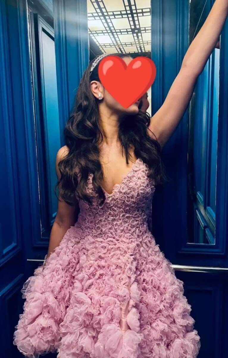 Robe de soirée idéale pour un second look de mariée ou un évènement important